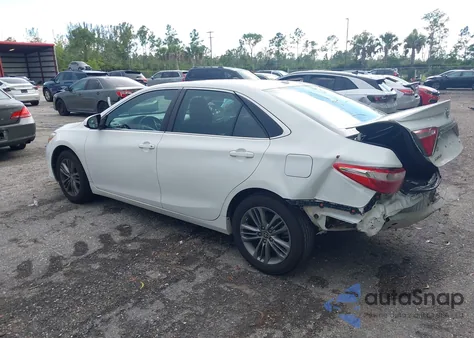 2016 Toyota Camry Se from USA, damaged, VIN 4T1BF1FK8GU183510